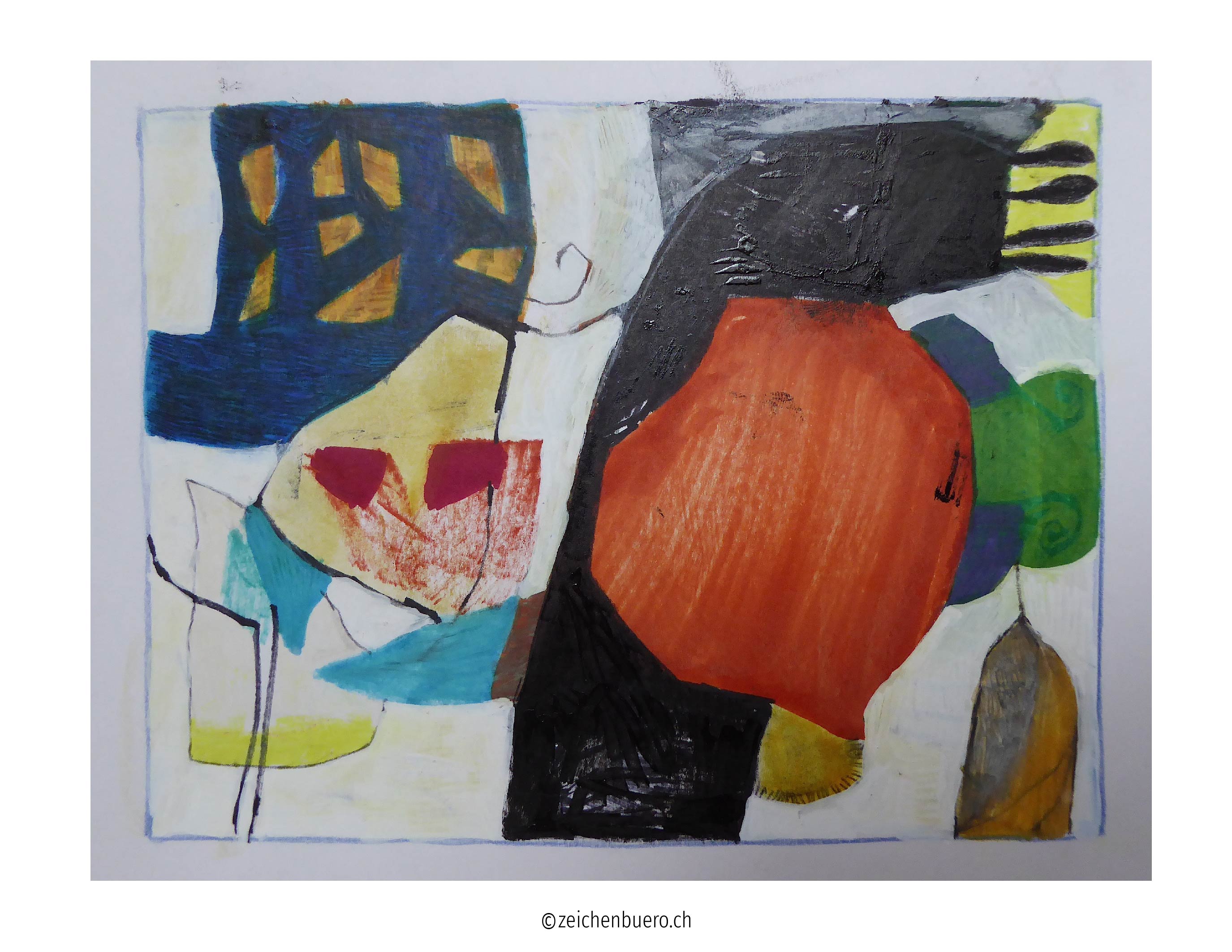 Weg an der Kirche vorbei